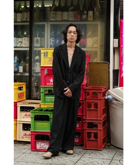 m's braque "Exclusive" TUCKED BAGGY PANTS
