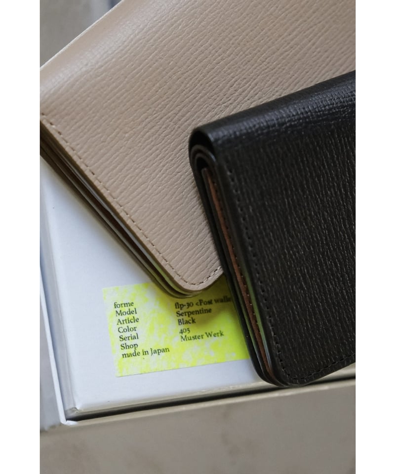 小物 forme post wallet forme Post Wallet (Serpentine×DOUBLE) – RECTOHALL