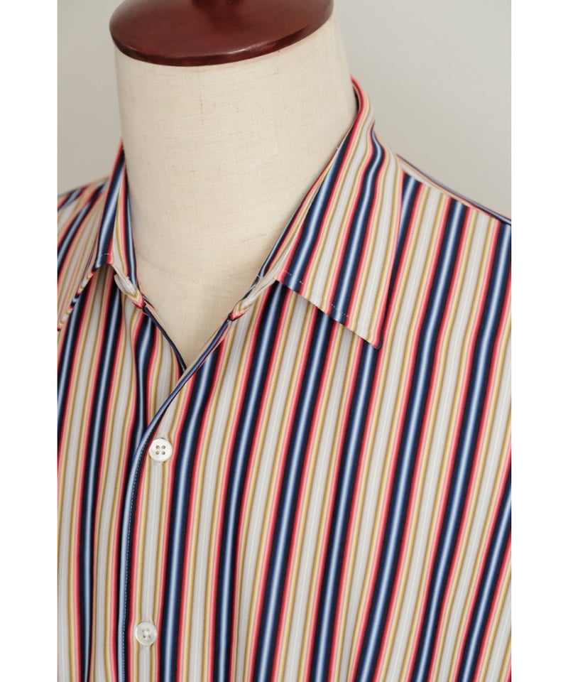 KANEMASA PHIL. 46G Atmosphere Stripe L/S Shirt