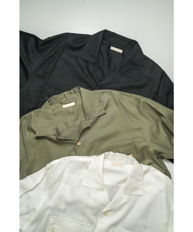 ULTERIOR SILKY SOFT TWILL O/C SHIRT | MusterWer