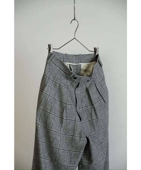 m's braque TUCKED BAGGY PANTS