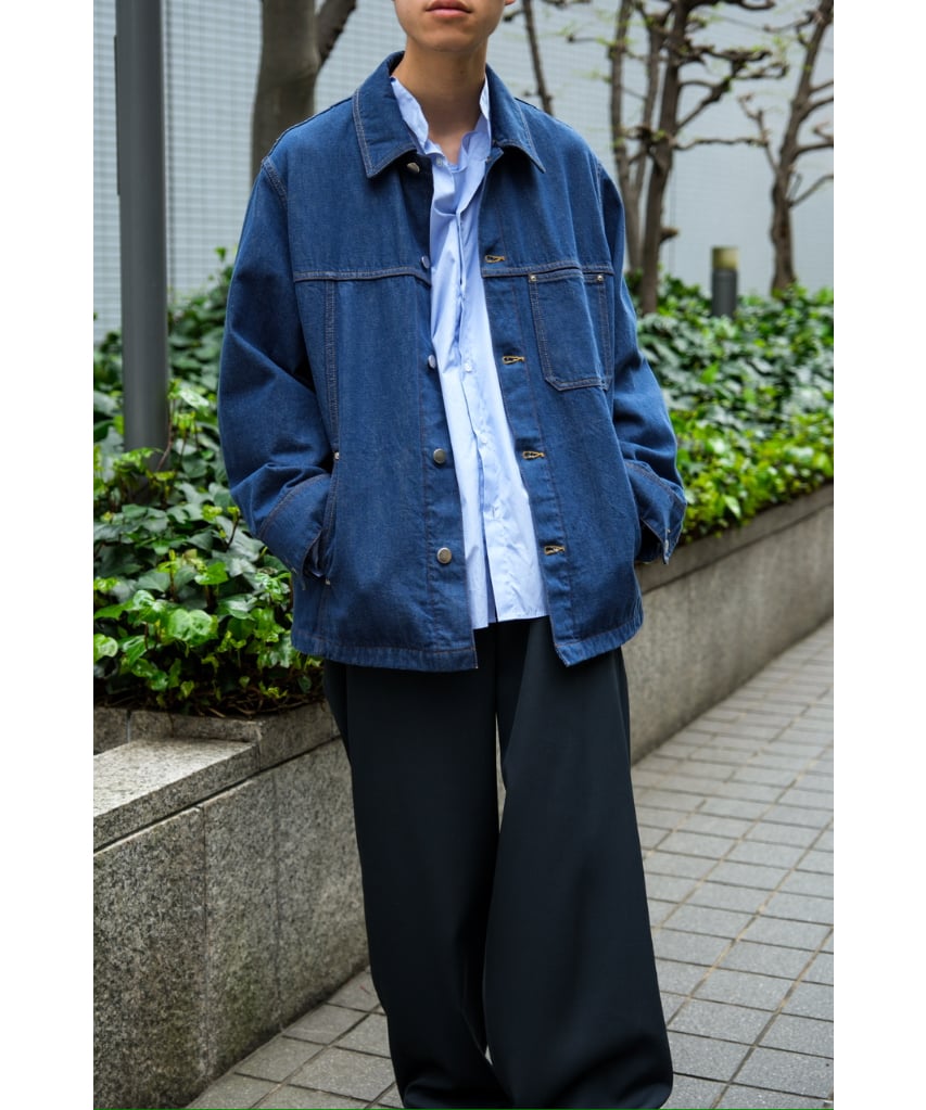 50~60s French-work カバーオール 1960's French Moleskin Work Coverall フランス モールスキン