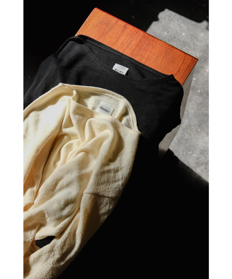 BISOWN WOOL BASQUE TEE | MusterWerk Sud.