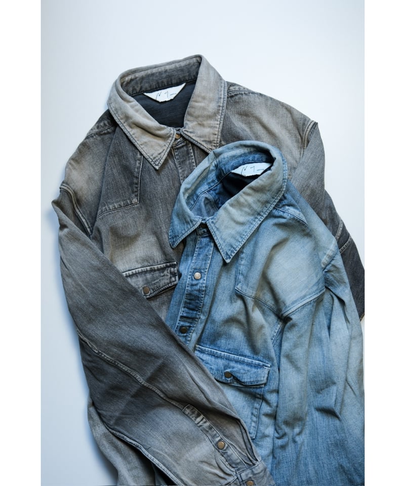 トップス ANCELLM DENIM WESTERN SHIRT INDIGO 1 ANCELLM DENIM WESTERN SHIRT INDIGO 通販ページ octavia