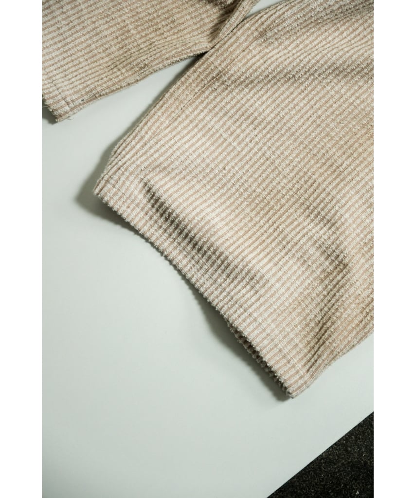 ANCELLM CUT STRIPE EASY SLACKS | MusterWerk Sud. ANCELLM CUT STRIPE EASY SLACKS | MusterWerk Sud.