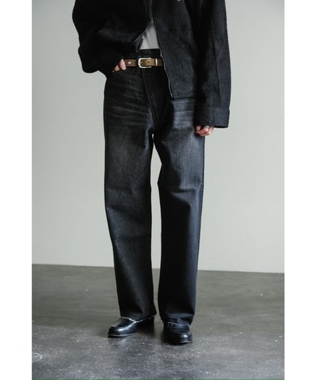 The DUFFER N NEPHEWS SPLIT DENIM PANTS