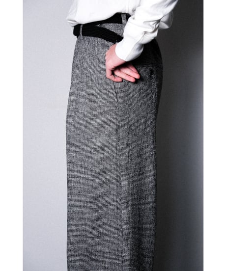 m's braque "Exclusive" TUCKED WIDE PANTS