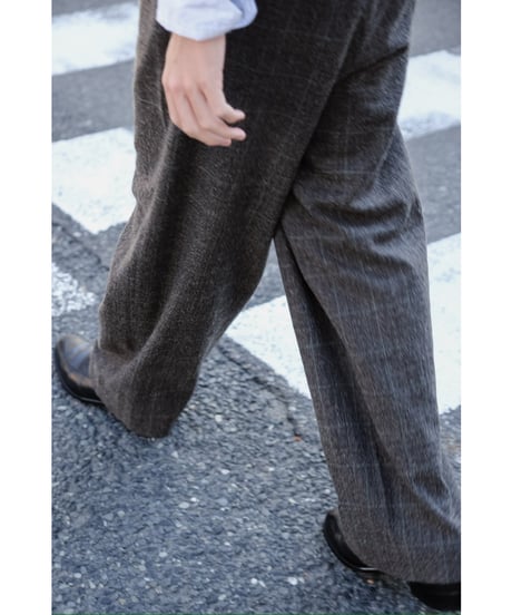 m's braque "Exclusive" TUCKED BAGGY PANTS