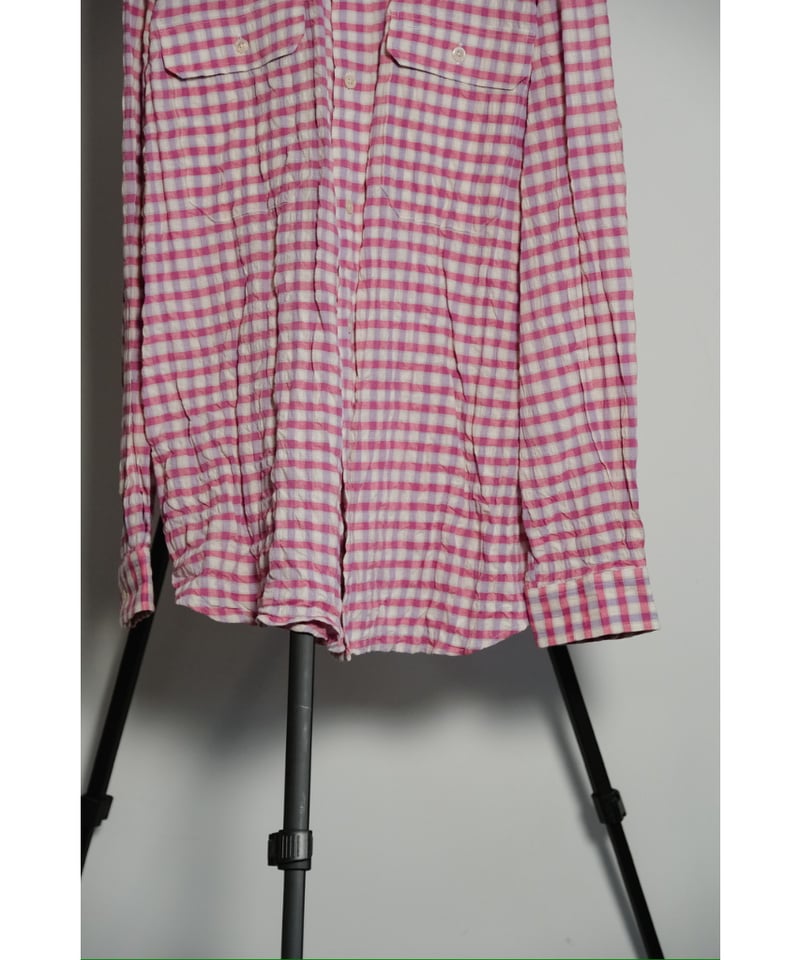 トップス BISOWN CHECK G.I. SHIRTS RED CHECK BISOWN] CHECK G.I.SHIRTS / RED CHECK | YES-姫路の美容院と服
