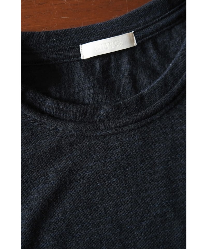 【新品】 ULTERIOR SUPER FINE WOOL COTTON P/O ULTERIOR SUPER FINE WOOL COTTON CUT-OFF P/O | M