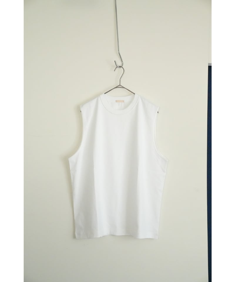 ULTERIOR SUVIN SUEDED TENJIKU SLEEVELESS TEE |