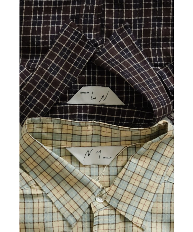 ANCELLM NEL CHECK OVER WORK SHIRT | MusterWerk