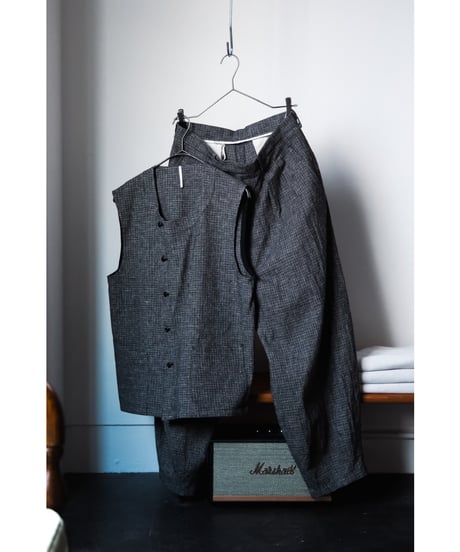 m's braque ASYMMETRY VEST
