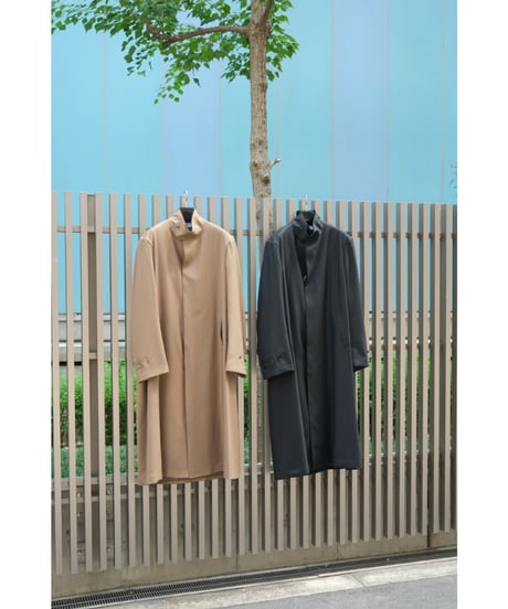 REVERBERATE STAND COLLAR COAT