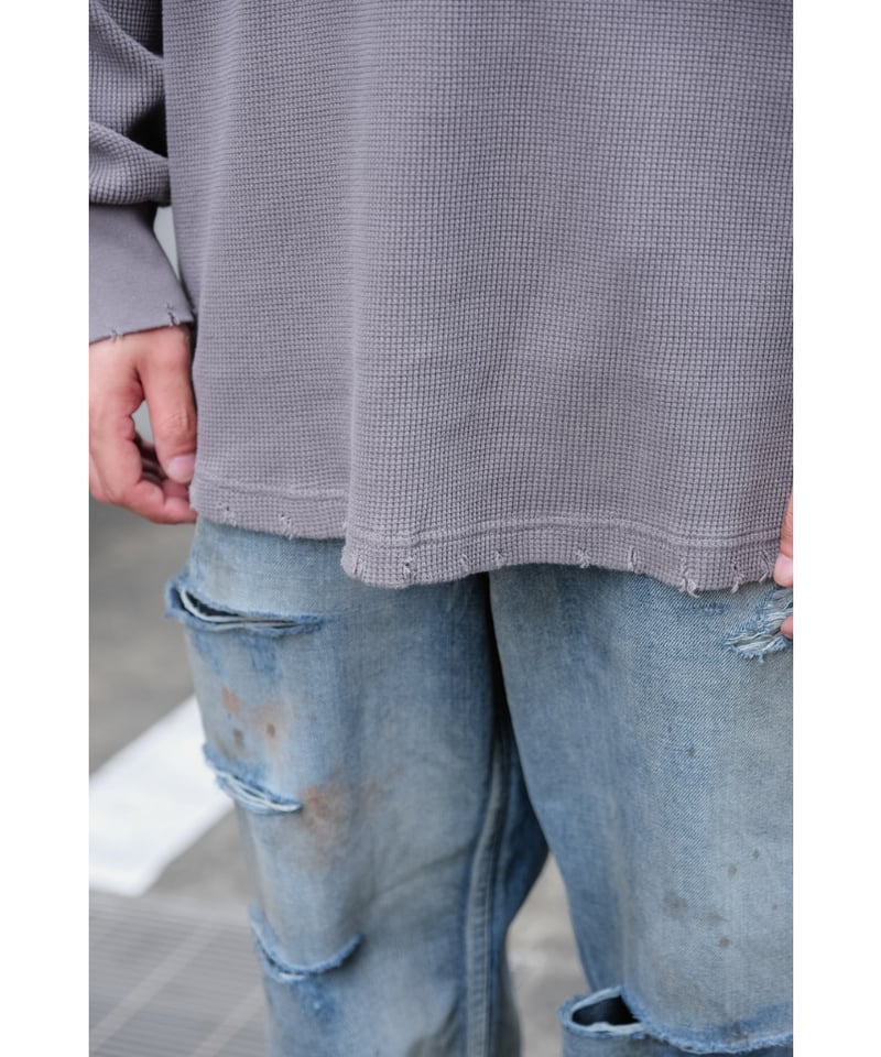 KANEMASA PHIL. 18G Heavy Weight Scratches Waffl