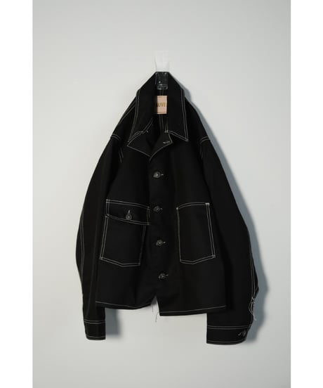 FAUVES "Exclusive" CARPENTER SHORT JACKET - CANVAS -