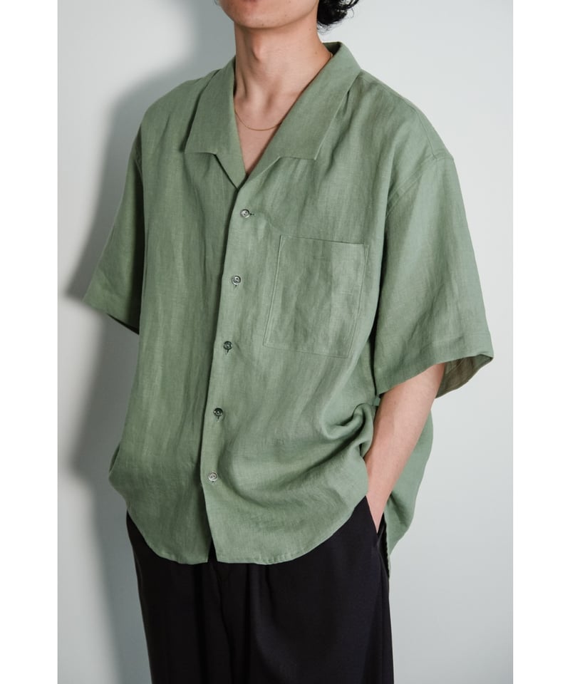 【名作】Gorsch Open Collar Oxford Shirts Gorsch Open Collar Short Sleeve Shirt | MusterW