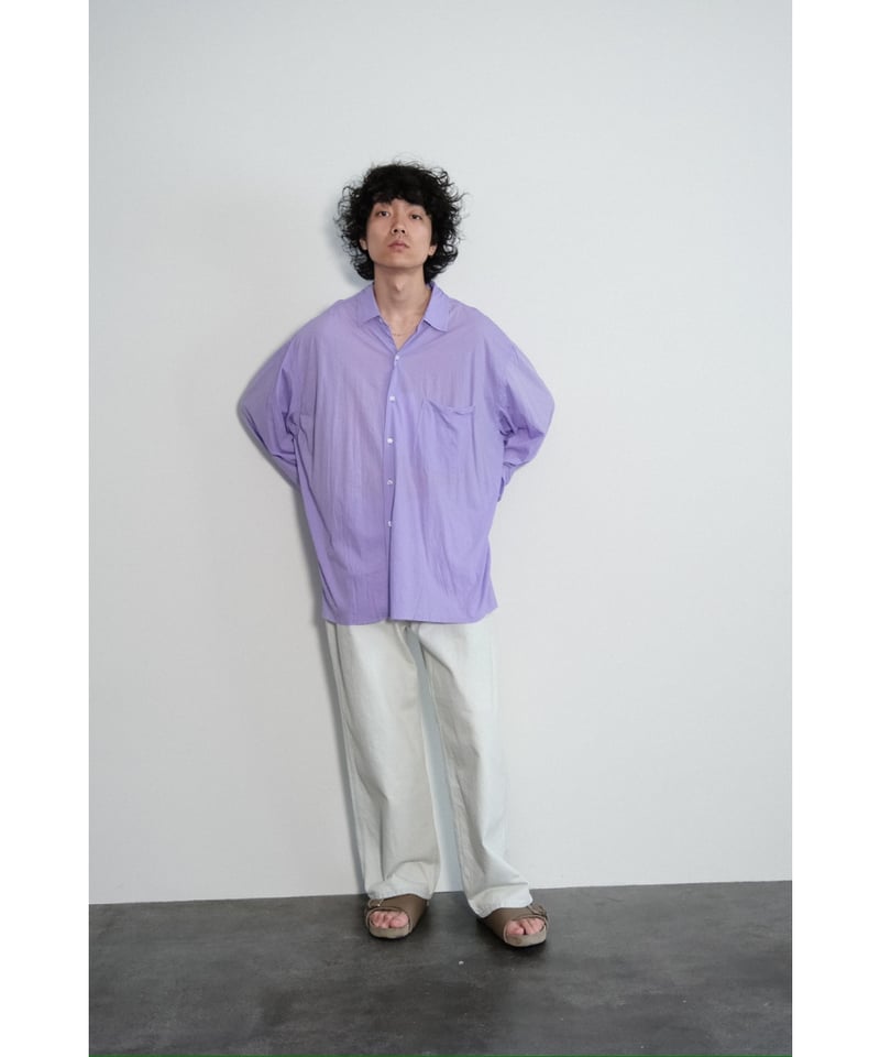 トップス KANEMASA PHIL.46G Artisan L/S Shirt ecru KANEMASA PHIL. 46G Artisan Shirt | MusterWerk Sud.