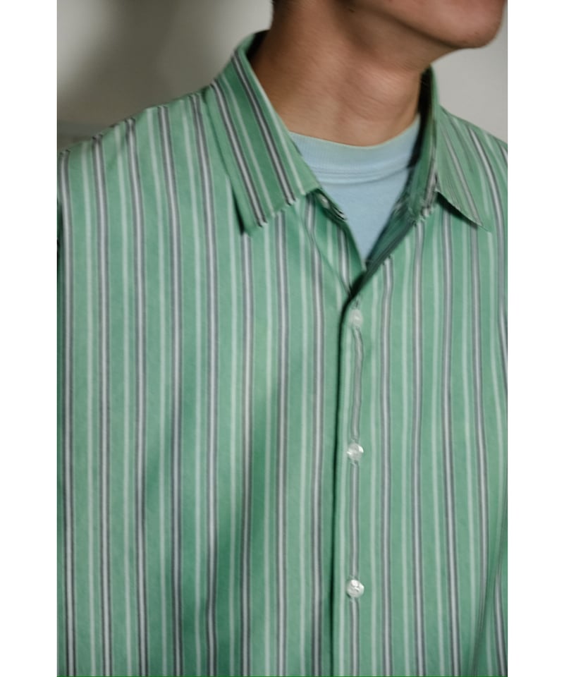 モ*！様 KANEMASA PHIL 46G Atmosphere Stripe KANEMASA PHIL. 46G Atmosphere Stripe Shirt | Mu