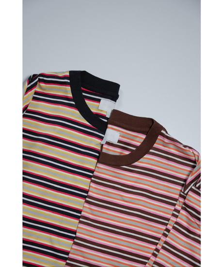 KANEMASA PHIL. 36G Multi Border L/S Tee