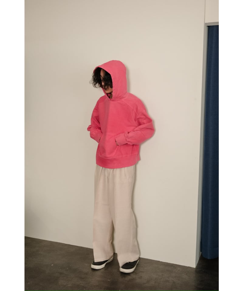ANCELLM DYED DAMAGE HOODIE | MusterWerk Sud.