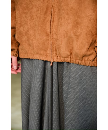 ANCELLM VEAGAN SUEDE KIMONO BLOUSON