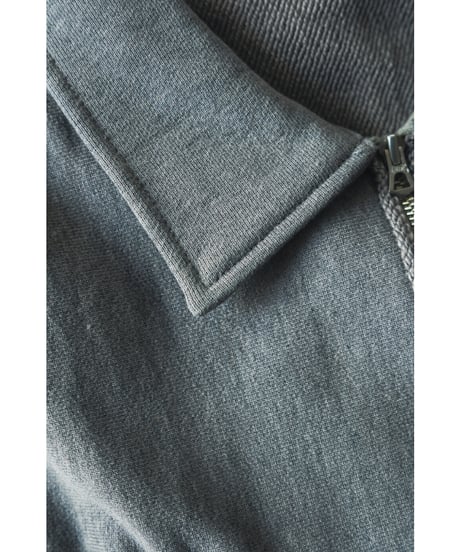 ULTERIOR FADED SILKY TERRY RW HALF ZIP P/O