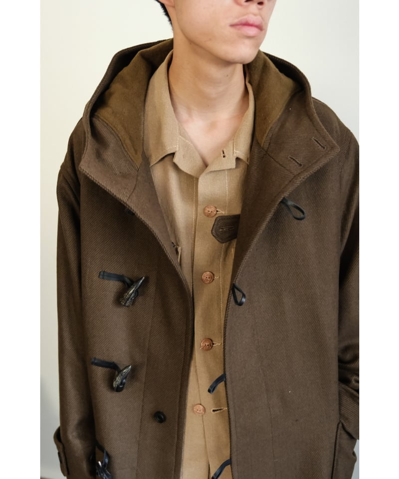 ジャケット・アウター blurhmsROOTSTOCK Wool Melton Duffle Coat blurhmsROOTSTOCK Wool Melton Duffle Coat