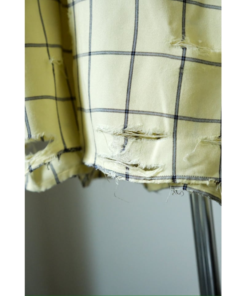 ANCELLM RAYON CHECK CRASH LS SHIRT | MusterWerk