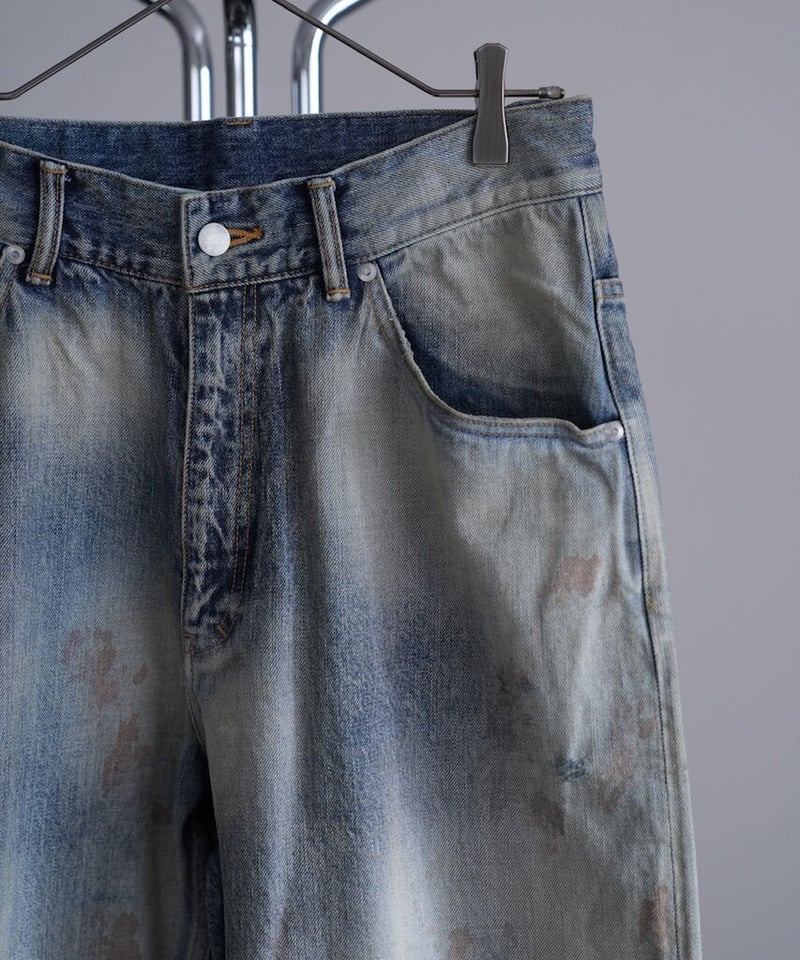 ANCELLM SELVEDGE TAPERED 5P DENIM PANTS | Muste ANCELLM SELVEDGE TAPERED 5P DENIM PANTS | Muste