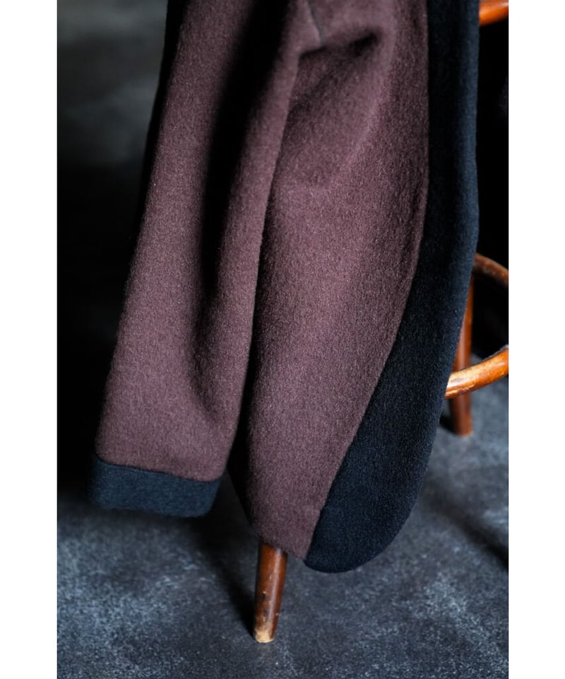 m's braque SOFT SEAM ASSYMETRY NO COLLAR JACKET