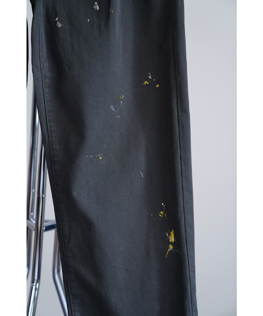パンツ ancellm PAINT CHINO TROUSERS(GRAY) 3 PAINT CHINO TROUSERS(GRAY) – ANCELLM