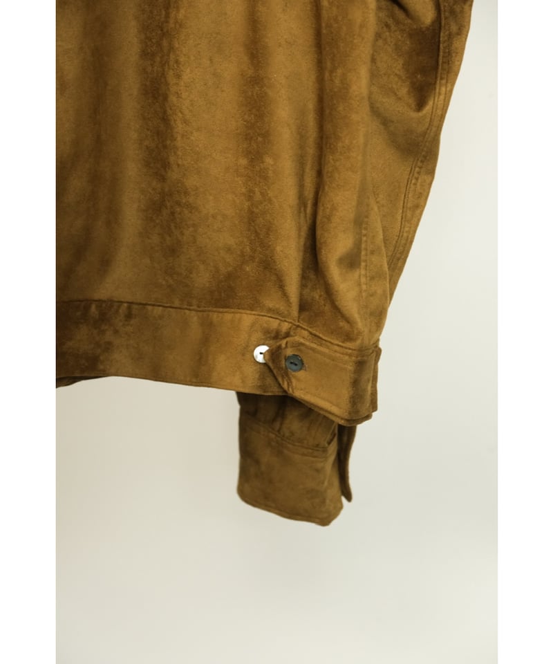 ANCELLM VEGAN SUEDE SHIRT JACKET | MusterWerk Sud. ANCELLM VEGAN SUEDE SHIRT JACKET | MusterWerk Sud.