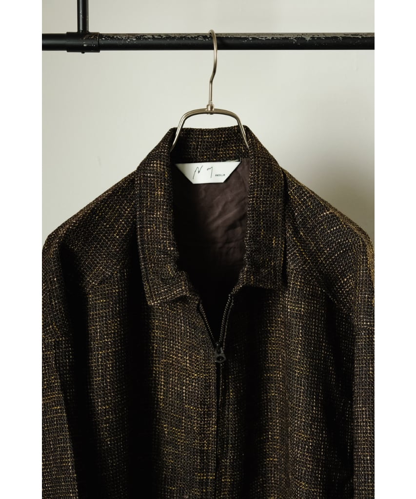 ANCELLM TWEED ZIP JACKET | MusterWerk Sud.