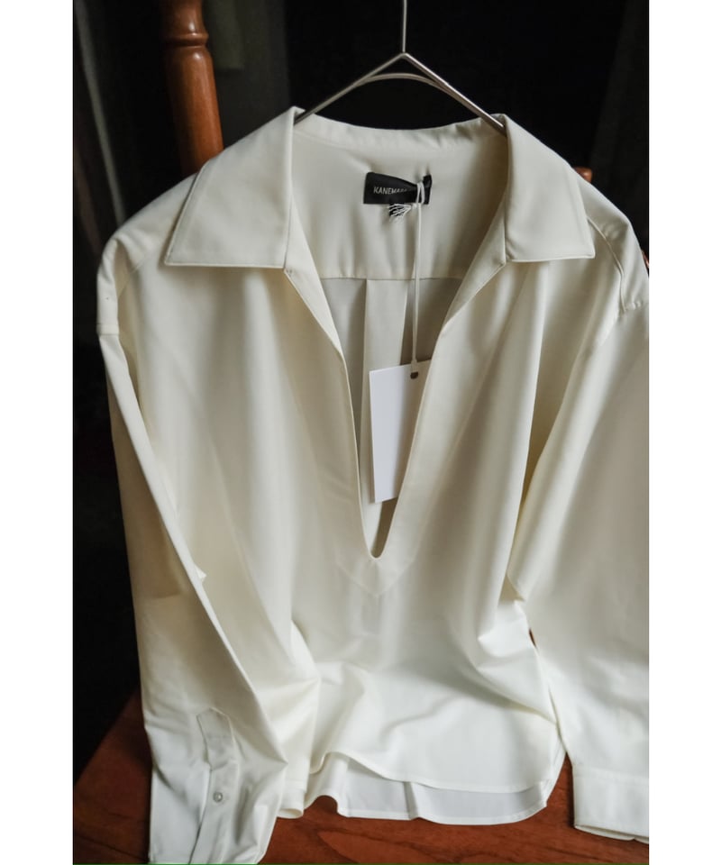 KANEMASA PHIL. 46G Silk Blend Varruse Shirt | M