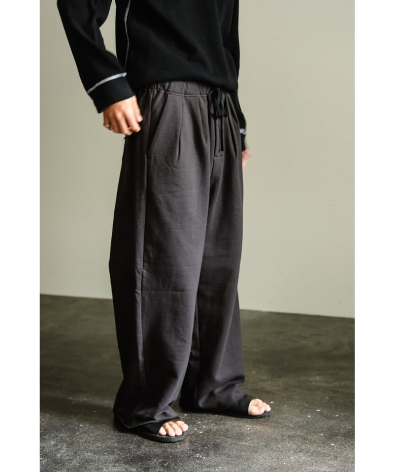 パンツ ancellm tuck SWEAT PANTS ANCELLM TUCK SWEAT PANTS | MusterWerk Sud.