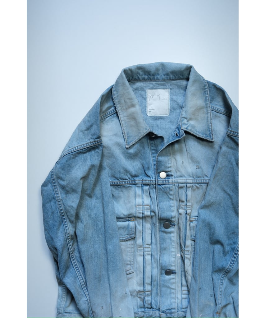 【美品】ANCELLM DENIM size3 タグ付き【セール中！】 ANCELLM(アンセルム) 25SS AGING STRAIGHT 5P DENIM PANTS