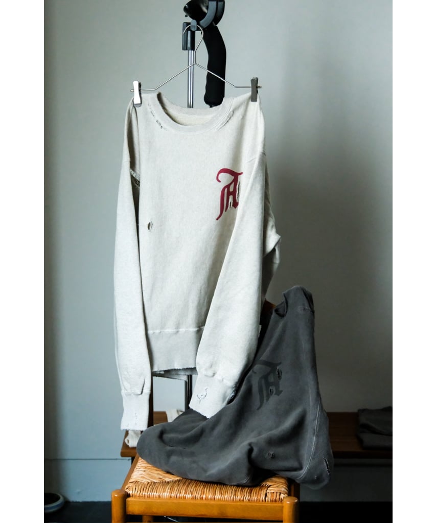 ANCELLM CRASH SWEAT SHIRT | MusterWerk Sud. ANCELLM CRASH SWEAT SHIRT | MusterWerk Sud.