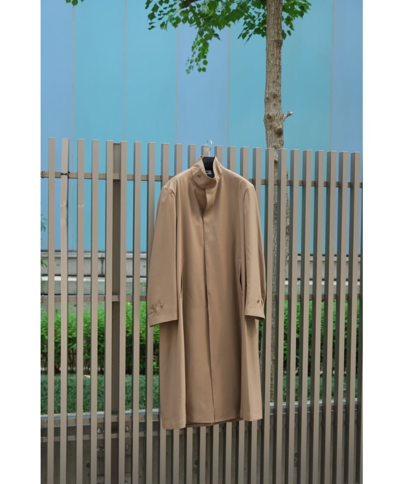 REVERBERATE STAND COLLAR COAT | MusterWerk Sud.