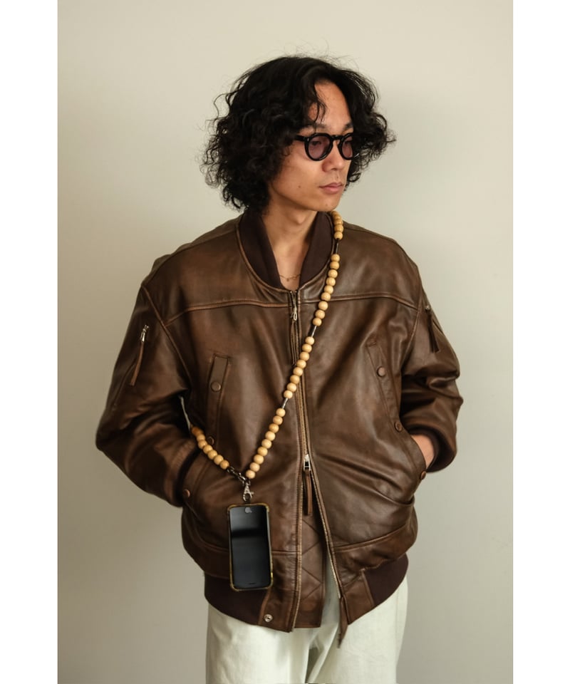 CCU BOMBER JACKET ボンバージャケット　ma-1 CCU [Bomber Jacket -Sheep-]