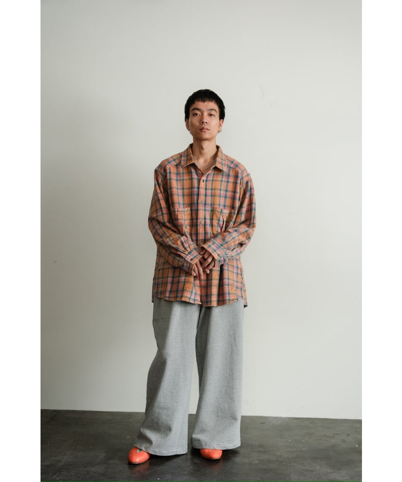 極美品　ANCELLM CHECK PULL OVER SHIRT rDfybhj5vaQ2.jpg?width=768