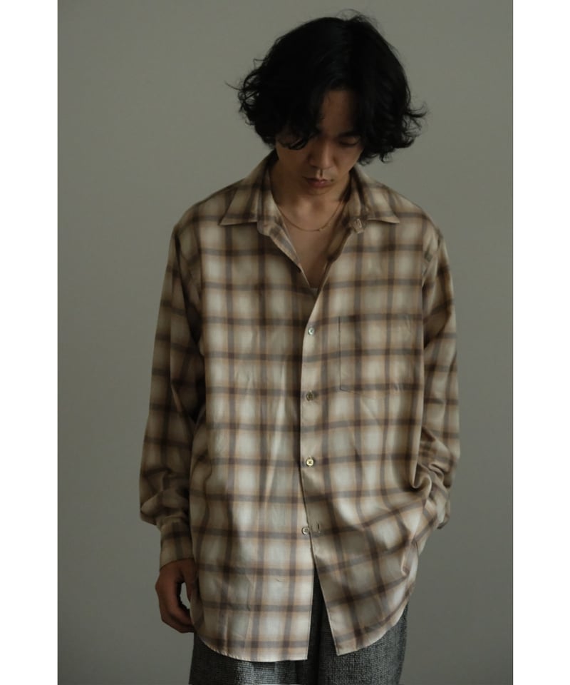 ULTERIOR チェックシャツ