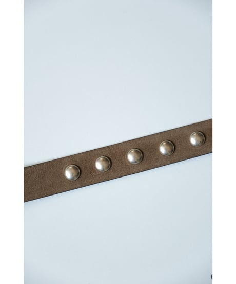 Anderson's "Exclusive" SUEDE STUD ANTIQUE BELT