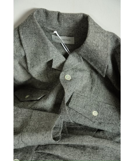 ENCOMING OPEN COLLAR SHIRT