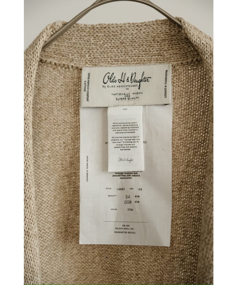 トップス musterwerk Olde H & Daughter SILK COTTON Olde H&Daughter SILK COTTON P/O | MusterWerk