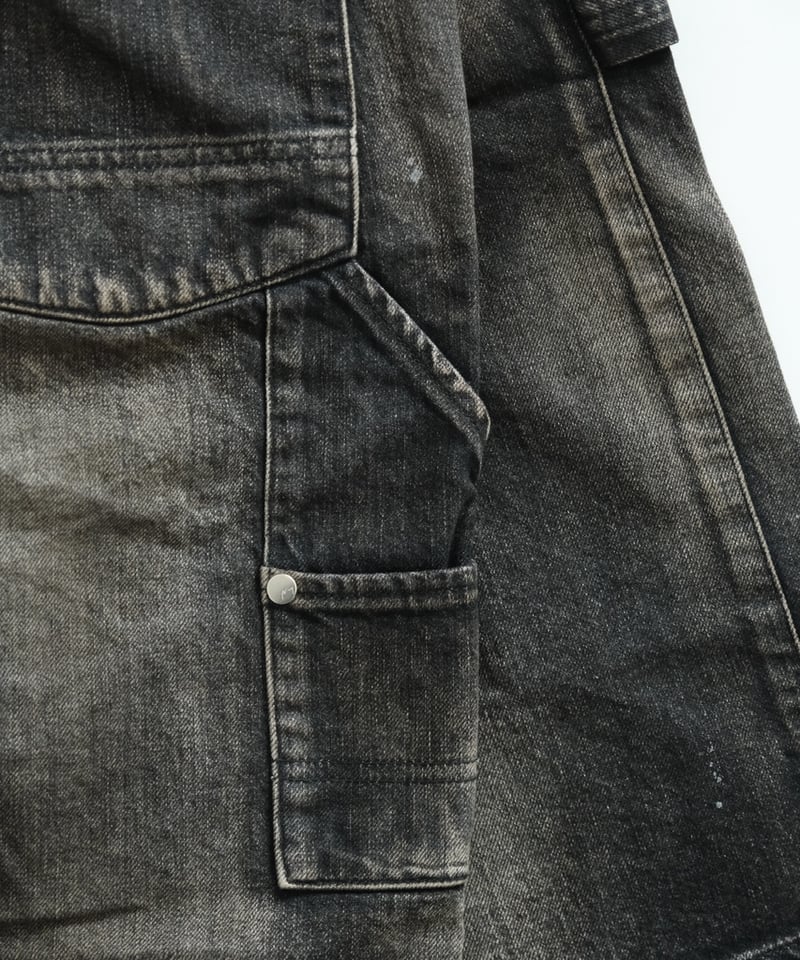 ANCELLM DENIM PAINTER SHORTS | MusterWerk Sud.
