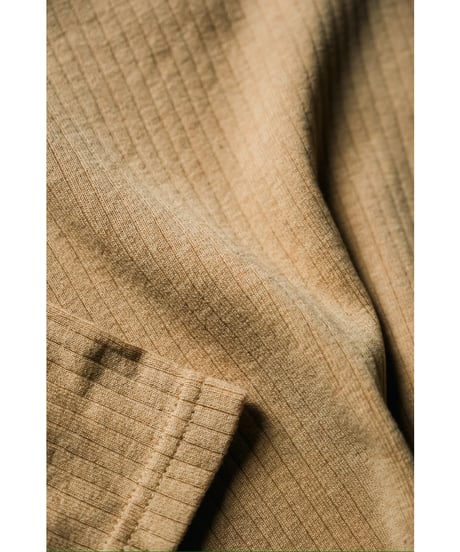 Olde Homesteader "EXTRA COTTON RIB" Mock Neck Short Sleeve