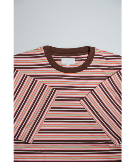 KANEMASA PHIL. 36G Multi Border S/S Tee