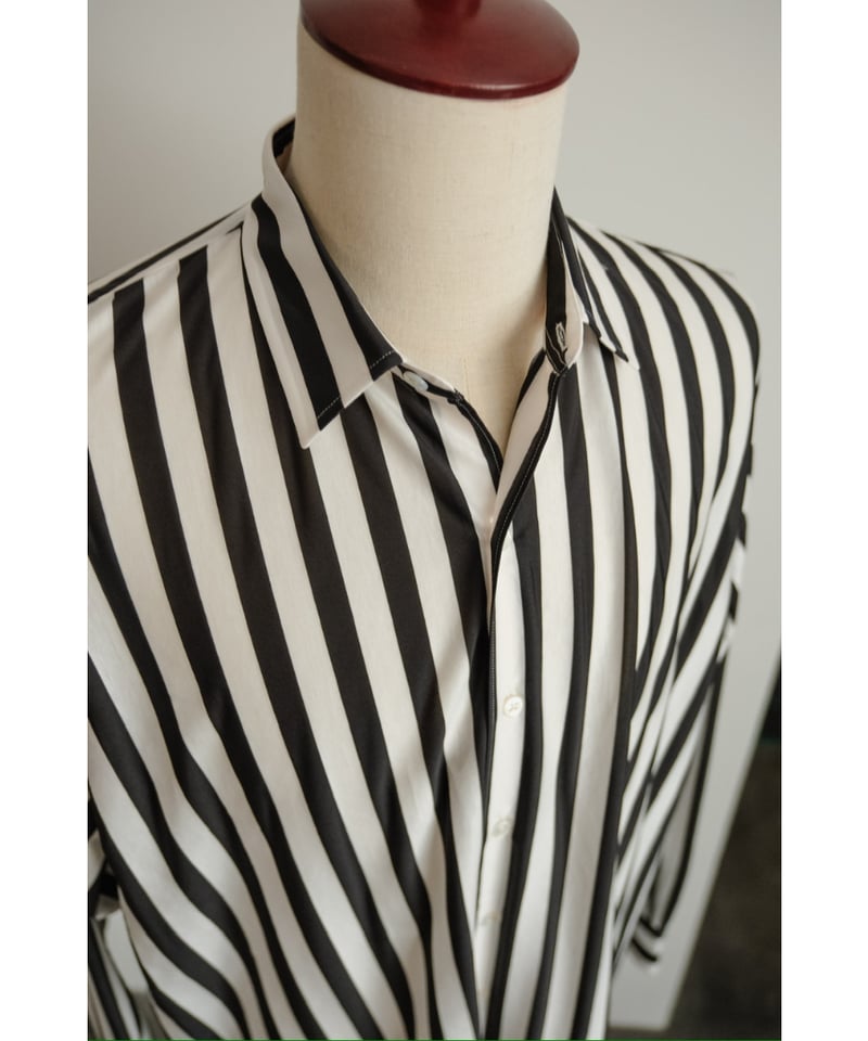 KANEMASA PHIL. 46G Atmosphere Stripe L/S Shirt