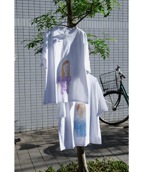 m's braque S/S PRINT T-SHIRTS - je t'aime -